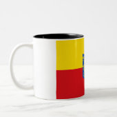 Tasse 2 Couleurs Drapeau de Bogotá (capitale colombienne) (Gauche)