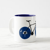 Tasse 2 Couleurs Drapeau de Caroline du Sud (Devant gauche)