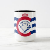 Tasse 2 Couleurs Drapeau de Cincinnati (Ohio) (Centre)