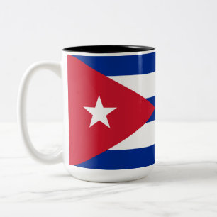Tasse 2 Couleurs Drapeau de Cuba