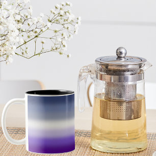 Tasse 2 Couleurs Drapeau de fierté lesbienne Butch à dégradé – Drap