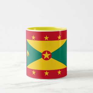 Tasse 2 Couleurs Drapeau de la Grenade
