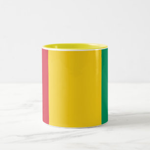 Tasse 2 Couleurs Drapeau de la Guinée