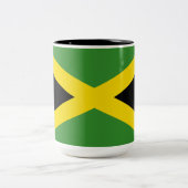 Tasse 2 Couleurs Drapeau de la Jamaïque (Centre)
