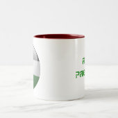 Tasse 2 Couleurs Drapeau de la Palestine (Centre)