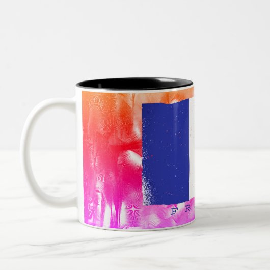 Tasse 2 Couleurs Drapeau de la République française (Gauche)