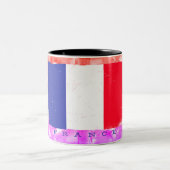 Tasse 2 Couleurs Drapeau de la République française (Centre)