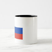Tasse 2 Couleurs Drapeau de la Russie (Centre)