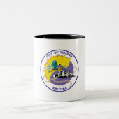 Tasse 2 Couleurs Drapeau de la ville de Tucson (Centre)