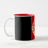 Tasse 2 Couleurs Drapeau de l'Afghanistan patriotique (Gauche)
