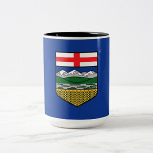 Tasse 2 Couleurs Drapeau de l'Alberta
