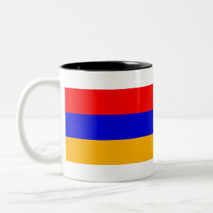 Tasse 2 Couleurs Drapeau de l'Arménie