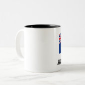 Tasse 2 Couleurs Drapeau de l'Australie (Devant gauche)