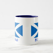 Tasse 2 Couleurs Drapeau de l'Ecosse (Centre)