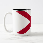Tasse 2 Couleurs Drapeau de l'état de l'Alabama (Gauche)