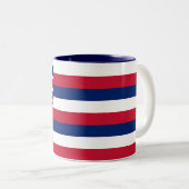 Tasse 2 Couleurs Drapeau de l'État d'Hawaii (Devant droit)