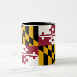 Tasse 2 Couleurs Drapeau de l'État du Maryland