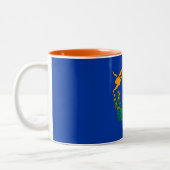 Tasse 2 Couleurs Drapeau de l'État du Nevada (Gauche)