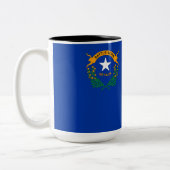 Tasse 2 Couleurs Drapeau de l'État du Nevada (Gauche)