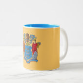 Tasse 2 Couleurs Drapeau de l'État du New Jersey (Devant droit)