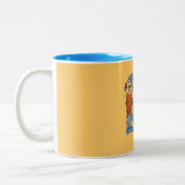 Tasse 2 Couleurs Drapeau de l'État du New Jersey (Gauche)