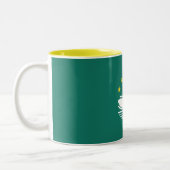 Tasse 2 Couleurs Drapeau de Macao (Gauche)