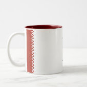 Tasse 2 Couleurs Drapeau de Mari El (Gauche)