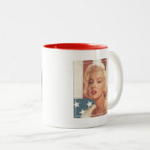 Tasse 2 Couleurs Drapeau de Marilyn (Devant droit)