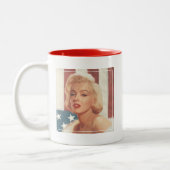 Tasse 2 Couleurs Drapeau de Marilyn (Gauche)