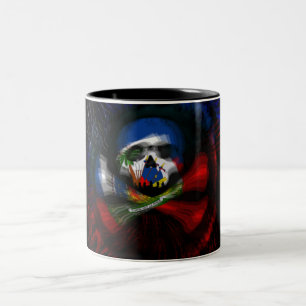 Tasse 2 Couleurs Drapeau de pirate haïtien