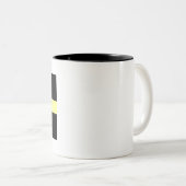 Tasse 2 Couleurs drapeau de saint david (Devant droit)