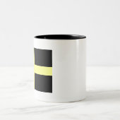Tasse 2 Couleurs drapeau de saint david (Centre)