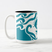 Tasse 2 Couleurs Drapeau de Seattle (Washington) (Gauche)