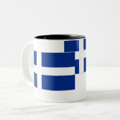 Tasse 2 Couleurs Drapeau de Shetland (Devant gauche)