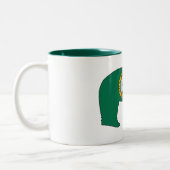 Tasse 2 Couleurs Drapeau de Washington ours (Gauche)