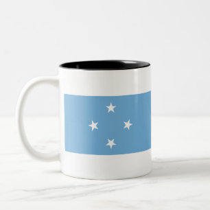 Tasse 2 Couleurs Drapeau Des États Fédéraux De Micronésie