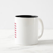 Tasse 2 Couleurs Drapeau des États-Unis d'Amérique (Devant droit)