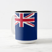 Tasse 2 Couleurs Drapeau des îles Caïmans (Devant gauche)