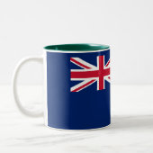 Tasse 2 Couleurs Drapeau des îles Pitcairn (Gauche)