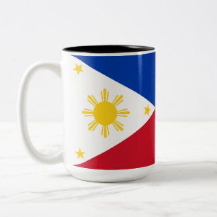 Tasse 2 Couleurs Drapeau des Philippines