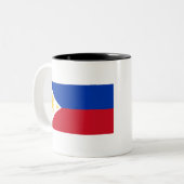 Tasse 2 Couleurs Drapeau des Philippines (Devant gauche)