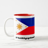 Tasse 2 Couleurs Drapeau des Philippines, archipel, (Gauche)