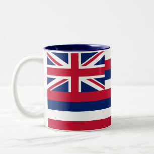 Tasse 2 Couleurs Drapeau d'État d'Hawaii
