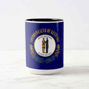 Tasse 2 Couleurs Drapeau d'État du Kentucky