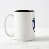 Tasse 2 Couleurs Drapeau d'État du Massachusetts (Gauche)