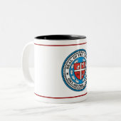 Tasse 2 Couleurs Drapeau d'Oklahoma City (Devant gauche)