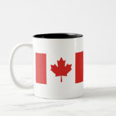 Tasse 2 Couleurs Drapeau du Canada (Gauche)