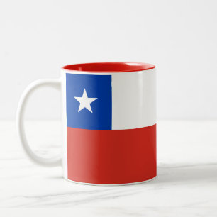 Tasse 2 Couleurs Drapeau du Chili