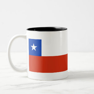 Tasse 2 Couleurs Drapeau du Chili