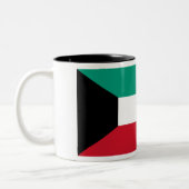 Tasse 2 Couleurs Drapeau du Koweït (Gauche)